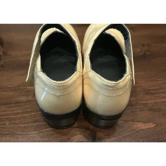 Nature's Stride Shelby Therapeutic Yellow Patent Leather Mary Jane‎ Shoes 5.5WW - Picture 3 of 7